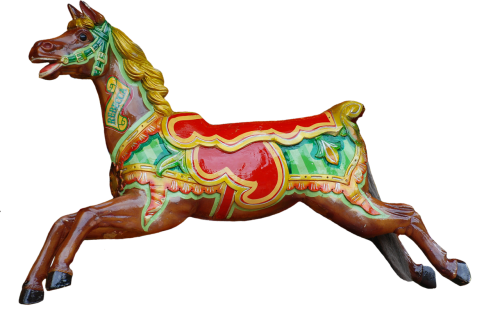 carousel horse carousel horse