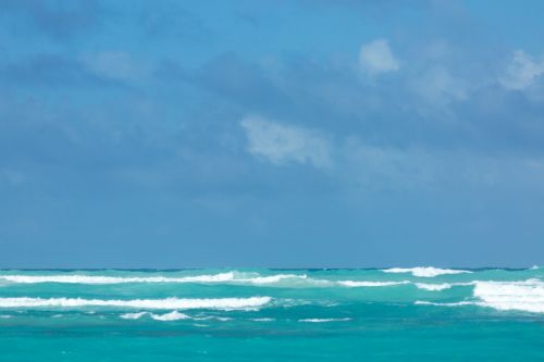 Caribbean Sea And Sky