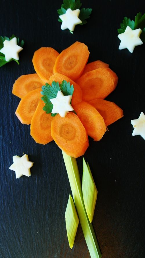 carrot leek healthy