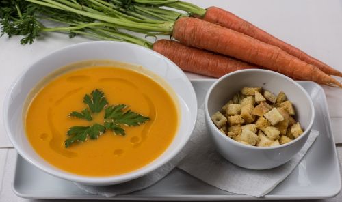 carrots soup fresh soup food