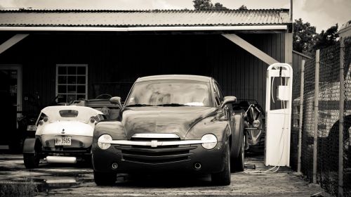 cars vintage garage