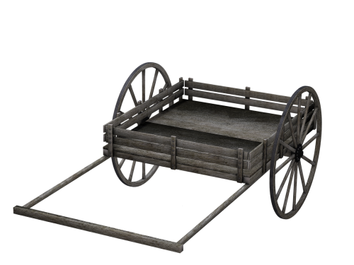 cart wooden cart dare