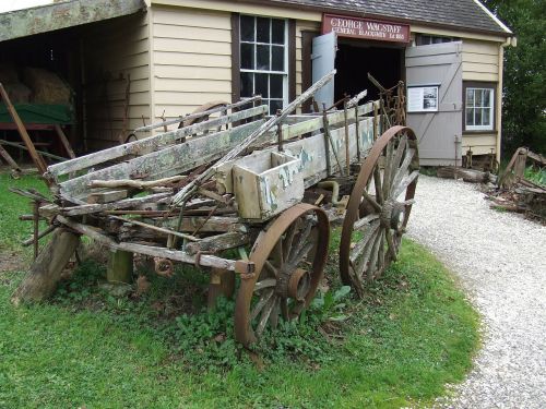 cart wagon wheel