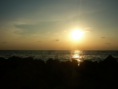 cartagena sunset beach