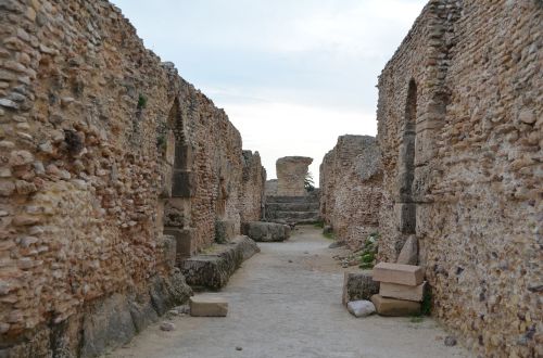 carthage tunisia roman ruins