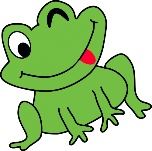 cartoon frog funny
