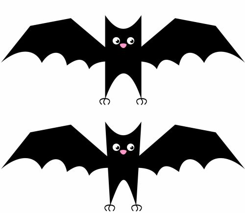 Cartoon Fanged Bat