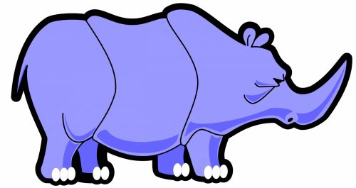 Cartoon Rhino