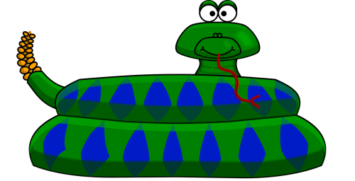 cartoon style green rattle