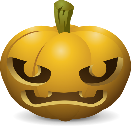 carving pumpkin plant