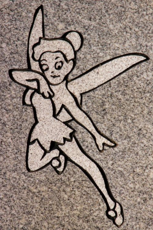 Carving Headstone Fairy