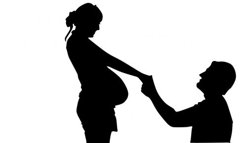casal pregnancy proposal of marriage