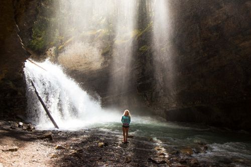 cascade female person