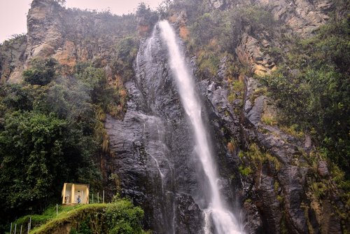 cascade  water  landscape