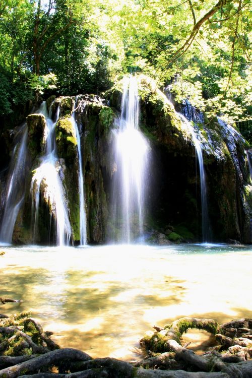 cascade water nature