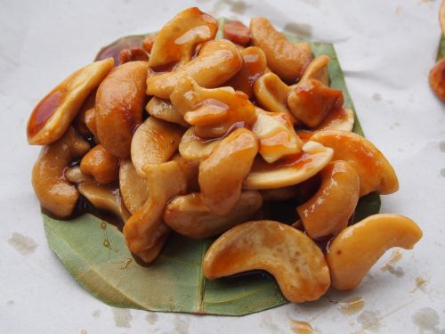 cashew nut sweet snack