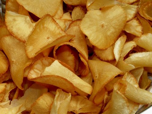 cassava chips eat