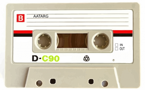 cassette tape recorder