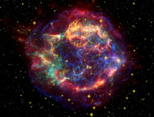 cassiopeia a cas a supernova rest