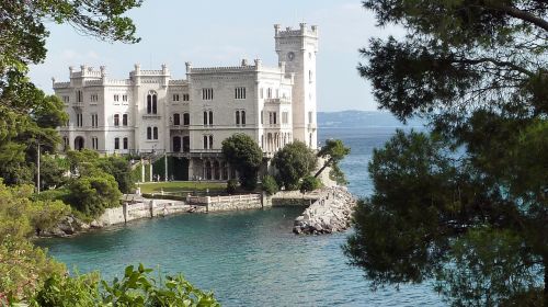 castello di miramare castle adriatic