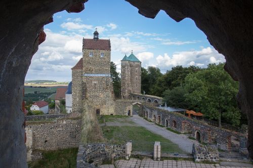 castle burghof ruin