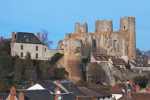 castle ruin fortress