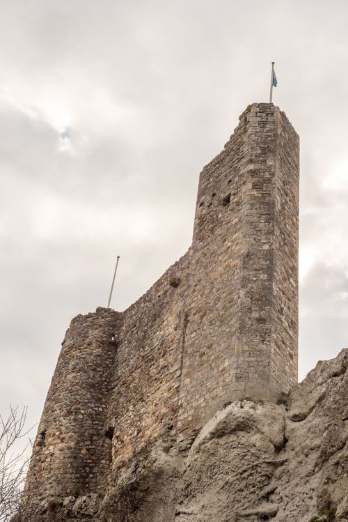 castle ruin middle ages