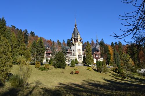 castle romania blue