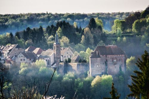 castle village alsace