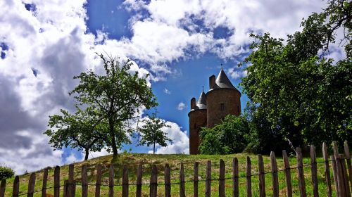 castle burgruine pasture