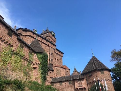 castle the haut-koenigsbourg
