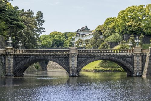 castle japan bridge