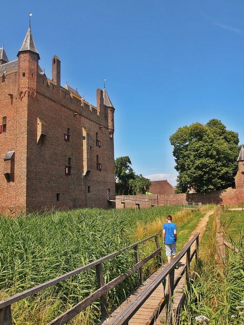 castle walls fenced