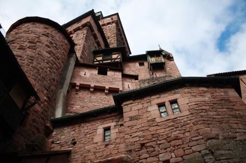 castle alsace haut-koenigsbourg