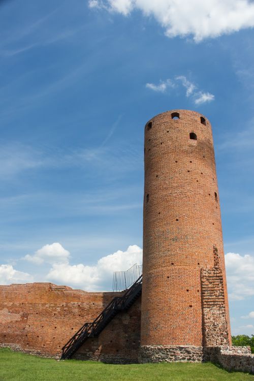 castle tower sky