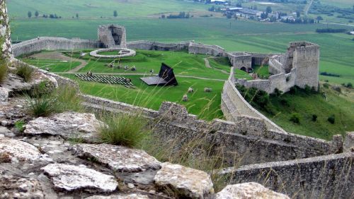 castle turňa the ruins of the