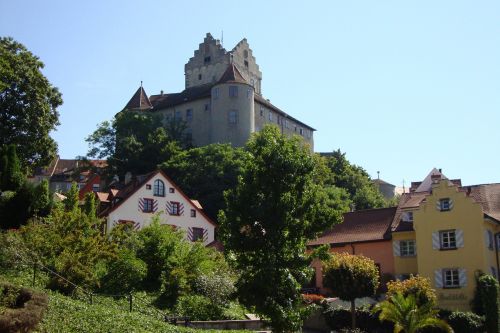 castle meersburg panorama