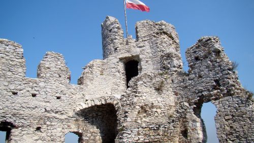 castle castle ruins ogrodzieniec
