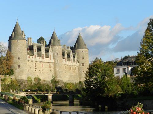 castle château josselin brittany