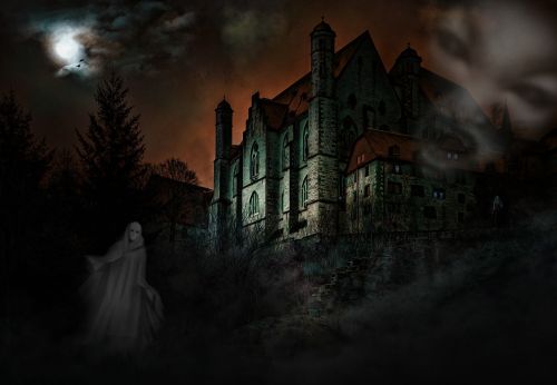 castle mystical ghosts