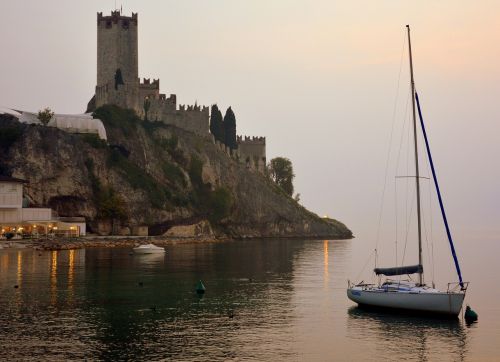 castle malcesine italy