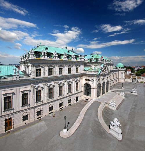 castle belvedere vienna