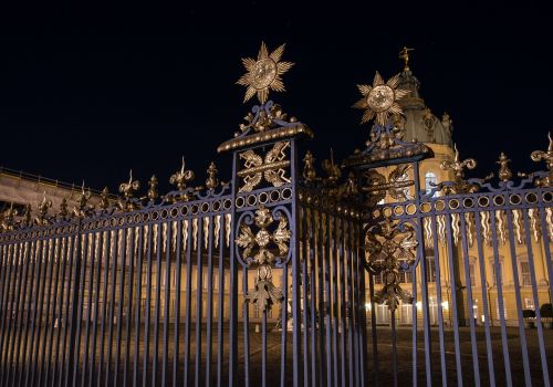 castle charlottenburg palace fence