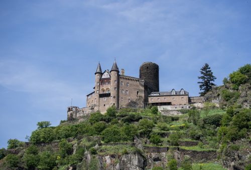 castle rhine valley architecture