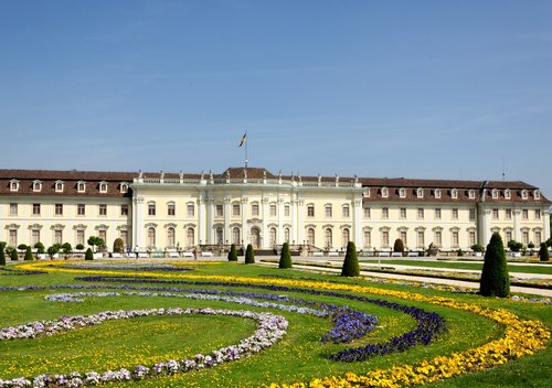castle  ludwigsburg germany  baroque