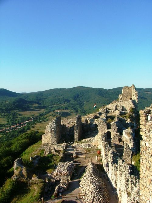 castle castle ruins forest