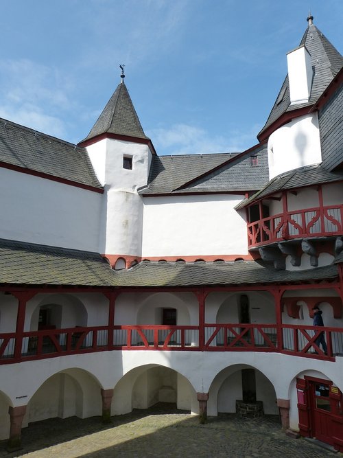 castle  pfalzgrafenstein  rhine