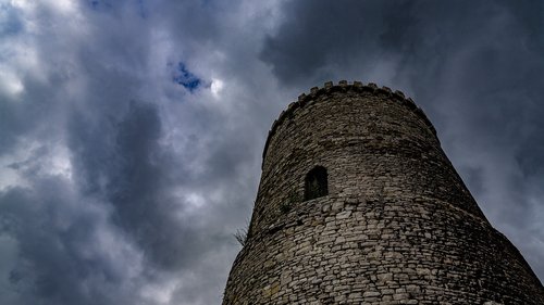 castle  tower  sky