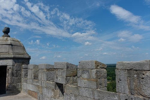 castle  wall  history
