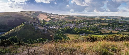 castle  landscape  travel